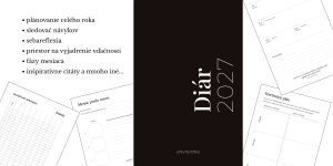 diár 2027 novinky
